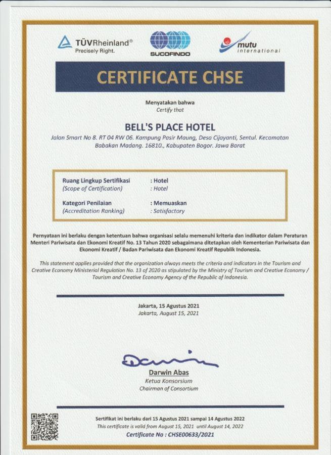 Oyo 2233 Bell'S Place Bogor Ngoại thất bức ảnh